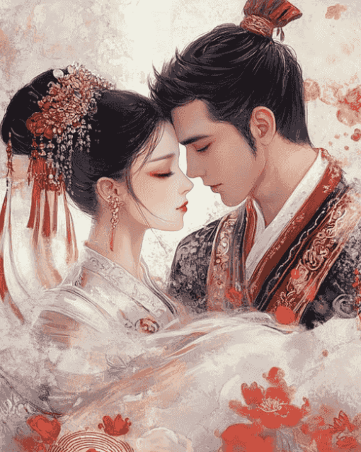 Chinese Lovers Diamond Painting