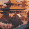 Chinese Palace and Castle Diamond Painting