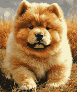 Chow Chow Dog Diamond Painting