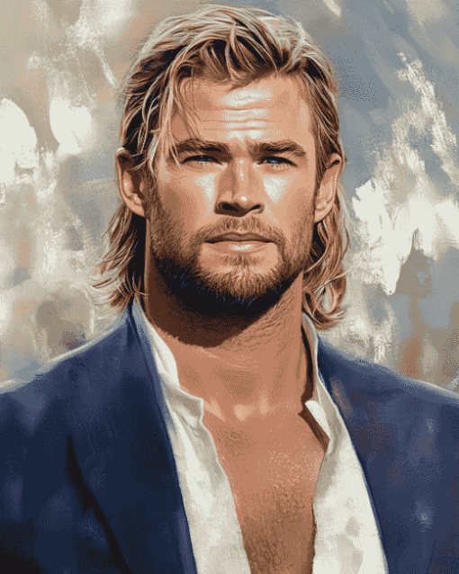 Chris Hemsworth Celebrity Diamond Painting