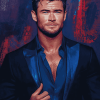 Chris Hemsworth Celebrity Diamond Painting