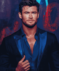 Chris Hemsworth Celebrity Diamond Painting