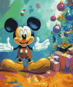 Christmas Mickey Mouse Diamond Painting