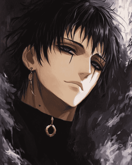 Chrollo Lucilfer Manga Diamond Painting