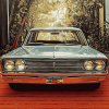 Chrysler Valiant Car Art Diamond Painting