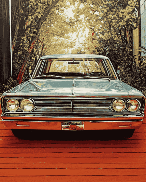 Chrysler Valiant Car Art Diamond Painting