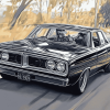 Chrysler Valiant Car Diamond Painting