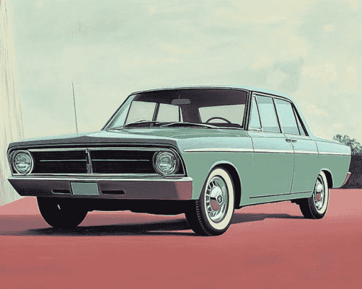 Chrysler Valiant Classic Diamond Painting