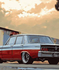 Chrysler Valiant Engine Diamond Painting