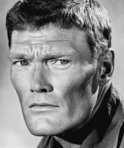 Chuck Connors Monochrome Diamond Painting