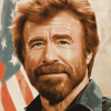 Chuck Norris Celebrity Diamond Painting