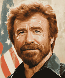 Chuck Norris Celebrity Diamond Painting