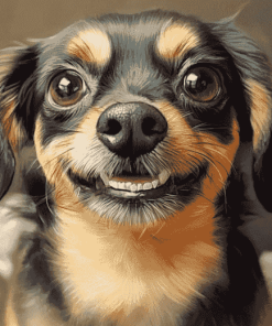 Chug Puppy Diamond Painting