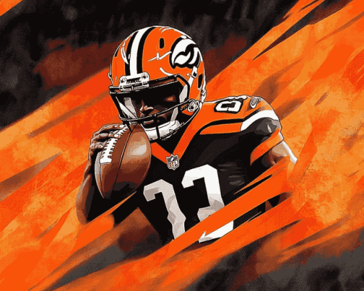 Cincinnati Bengals Football Diamond Painting