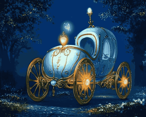 Cinderella Carriage Diamond Painting