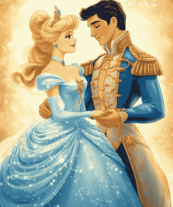 Cinderella Secret Prince Diamond Painting