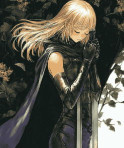 Clare Claymore Fantasy Diamond Painting