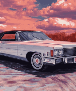 Classic 1967 Cadillac Diamond Painting