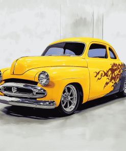 Classic 49 Ford Coupe Diamond Painting