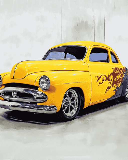 Classic 49 Ford Coupe Diamond Painting