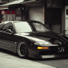 Classic Black Honda Prelude Diamond Painting