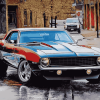 Classic Camaro Engines Diamond Painting