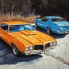 Classic Pontiac 1970 GTO Diamond Painting