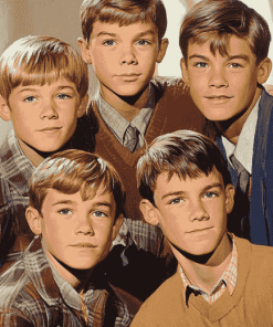 Classic TV Characters My Three Sons Diamond Painting