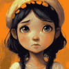 Clementine Animation Diamond Painting