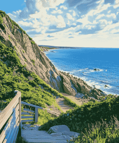 Cliffs of Block Island Diamond Painting