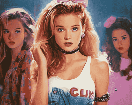 Clueless Movie Magic Diamond Painting