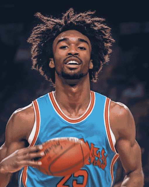 Coby White Basketball Diamond Painting