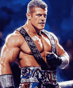 Cody Rhodes WWE Champion Diamond Painting