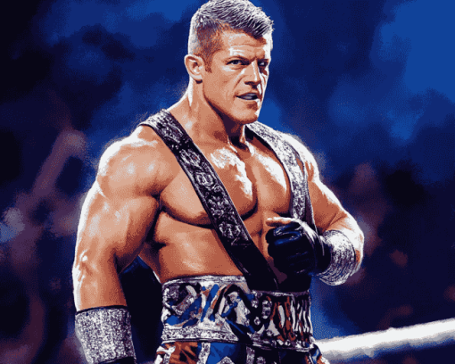 Cody Rhodes WWE Champion Diamond Painting