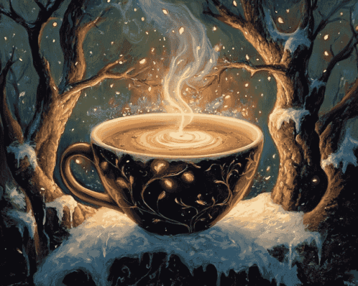 Coffee Fantasy Diamond Painting