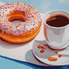 Coffee and Donut Treats Diamond Painting