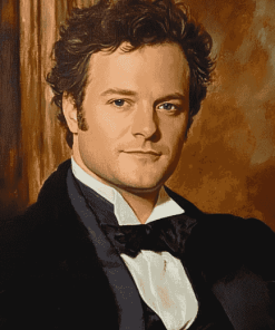 Colin Firth Celebrity Diamond Painting