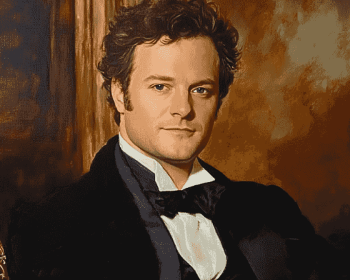 Colin Firth Celebrity Diamond Painting