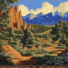 Colorado Garden View Diamond Painting