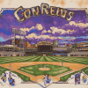 Colorado Rockies Vintage Baseball Diamond Painting