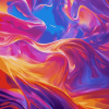 Colorful Abstract Waves Diamond Painting