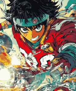 Colorful Eyeshield 21 Anime Diamond Painting