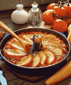 Colorful Ratatouille Foods Diamond Painting