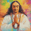 Colorful Spiritual Films Yogananda Diamond Painting