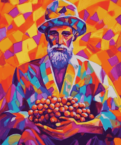 Colorful Vladimir Dimitrov Man Diamond Painting