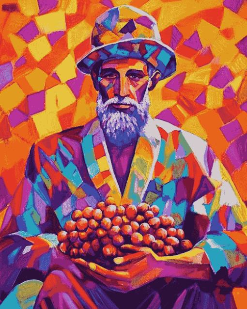 Colorful Vladimir Dimitrov Man Diamond Painting