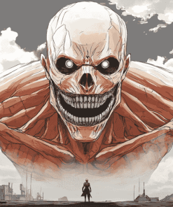 Colossal Titan Anime Diamond Painting