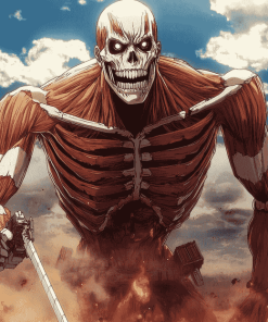 Colossal Titan Anime Diamond Painting