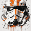 Commander Cody Splatter Star Wars Diamond Painting