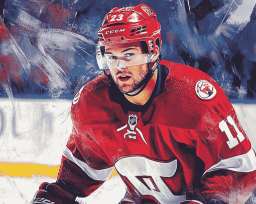 Connor Bedard Famous Hockey Player Diamond Painting